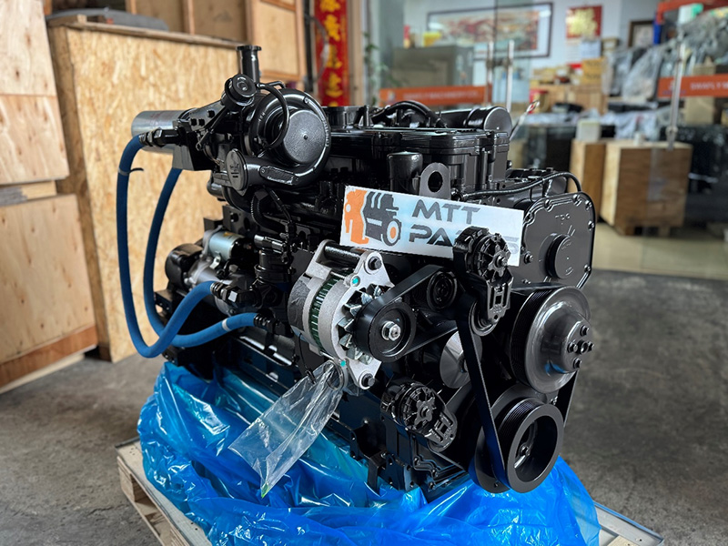 Νέα άφιξη 6/8 !! Cummins Complete Engine SAA6D114E-3 PC300-8 Εφαρμογή εκσκαφέα νέα πλεόνασμα-Ολοκληρώθηκε ο κινητήρας