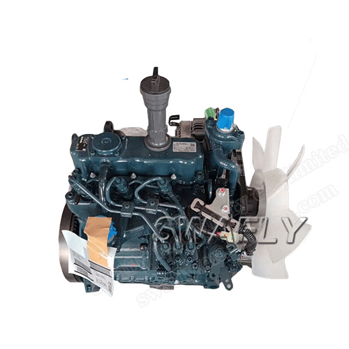 Assy κινητήρα ντίζελ Kubota D782 για μίνι εκσκαφέα Kubota U15